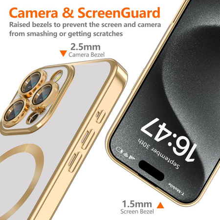 TECH-PROTECT ETUI CASE MAGFLEX DO MAGSAFE IPHONE 16 PRO MAX ANTYPOŚLIZGOWE