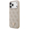 GUESS ETUI LEATHER 4G TRIANGLE STRASS DO MAGSAFE IPHONE 17 PRO MAX
