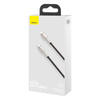 BASEUS KABEL USB-C DO DO LIGHTNING 20W DO IPHONE 12 13 14 0,25M SZYBKI
