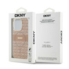 DKNY HARDCASE DO IPHONE 15 PRO DO MAGSAFE IML MONO STRIPE Z LOGO METALOWYM