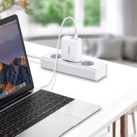 UGREEN ŁADOWARKA USB TYP C USB A DO IPHONE IPAD SAMSUNG 36W QUICK CHARGE PD