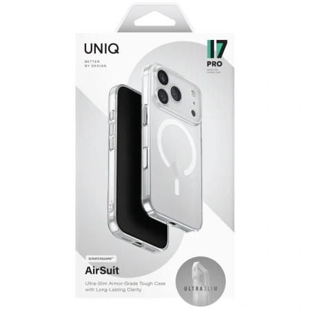 UNIQ ETUI AIRSUIT MAGCLICK CHARGING DO IPHONE 17 PRO OCHRONNE
