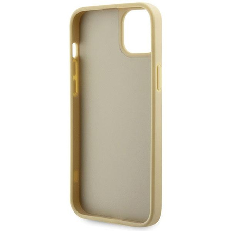 Etui Guess GUHCP14MHDGTPD na iPhone 14 Plus 6.7" - złote Rhinestone Triangle