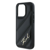 KARL LAGERFELD HARDCASE DO IPHONE 15 PRO MAX 6.7 DIAGONAL QUILTED POKROWIEC