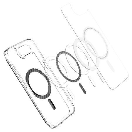 SPIGEN ETUI MAGNETYCZNE DO MAGSAFE IPHONE 16E ULTRA HYBRID CARBON FIBER