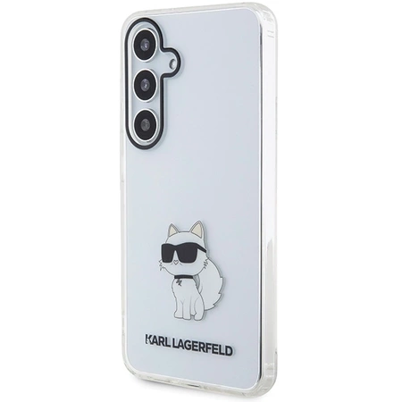 Etui Karl Lagerfeld IML Choupette na Samsung Galaxy S24+ - przezroczyste