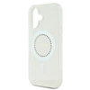 Guess GUHMP16SPFTDTEH iPhone 16 6.1" biały/white hardcase IML Rhinestones MagSafe