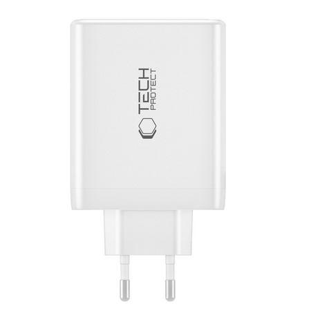 TECH-PROTECT ŁADOWARKA GŁÓWNA 4 PORTY PD100W DO TELEFONÓW SZYBKIE ŁADOWANIE