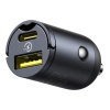 Ładowarka samochodowa Baseus Tiny Star 30W USB-A USB-C - czarna