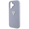 GUESS ETUI CASE POKROWIEC TPU DO IPHONE 16 Z LOGO METALOWYM I WZOREM