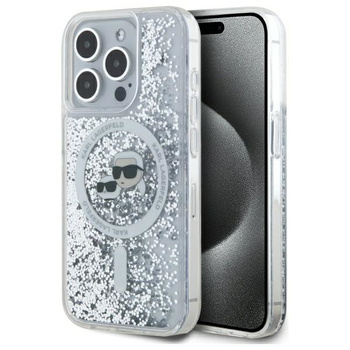 KARL LAGERFELD ETUI HARDCASE TRANSPARENTNE DO IPHONE 15 PRO MAX 6.7