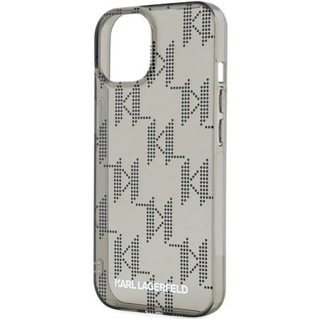 KARL LAGERFELD KLHCP15SHKDPNSK ETUI HARDCASE KL CORD DO IPHONE 13 14 15 6.1