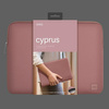 UNIQ torba Cyprus laptop Sleeve 14" różowy/mauve pink Water-resistant Neoprene