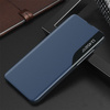 Eco Leather View Case elegancki futerał etui z klapką i funkcją podstawki Xiaomi Redmi Note 11S / Note 11 niebieski