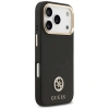 GUESS ETUI GRAINED STRASS LOGO DO IPHONE 17 PRO MAGSAFE Z LUKSUSOWYM