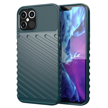 Thunder Case elastyczne pancerne etui pokrowiec Xiaomi Poco M3 / Xiaomi Redmi 9T zielony