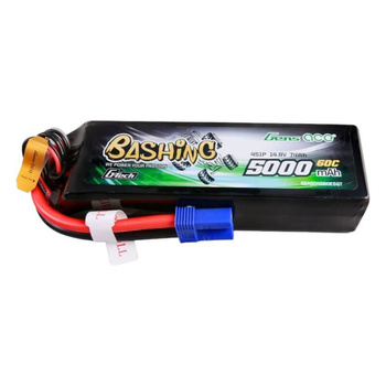GENS ACE AKUMULATOR LIPO 5000MAH 14.8V 4S1P 60C Z KONEKTOREM EC5 DO RC