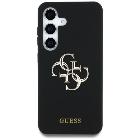 GUESS CASE DO SAMSUNG GALAXY S25 POKROWIEC SILICONE Z LOGO 4G BOTTOM SCRIPT