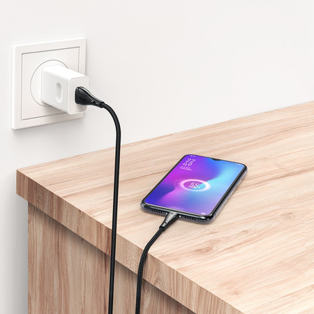 MCDODO KABEL ANDROID AUTO MICRO USB SZYBKIE ŁADOWANIE QUICK CHARGE 4.0 1M