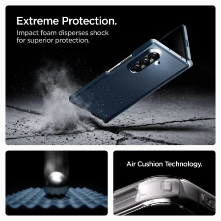 Etui Spigen Tough Armor Pro Mag MagSafe na Samsung Galaxy Z Fold 7 - grafitowe
