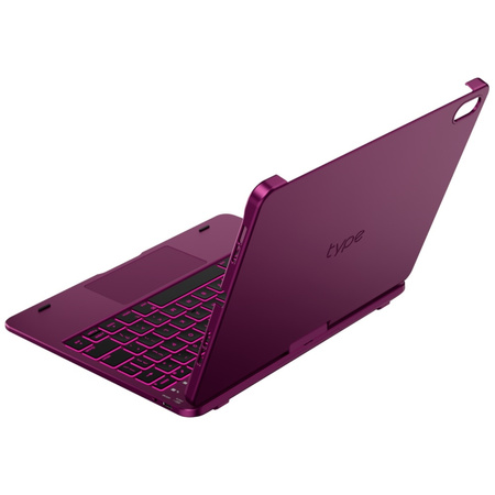 Etui Typecase Flexbook Touch z klawiaturą do iPad 11" (A16) 2025 / iPad 10.9" 2022 malinowy
