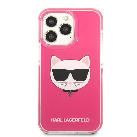 Karl Lagerfeld KLHCP13XTPECPI iPhone 13 Pro Max 6,7" hardcase fuksja/fuschia Choupette Head