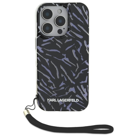 KARL LAGERFELD ETUI KLHCP16LHZBPKCCU DO IPHONE 16 PRO 6,3 ZEBRA
