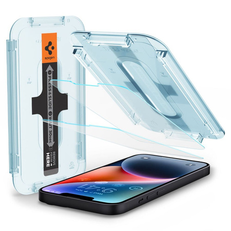 SPIGEN SZKŁO HARTOWANE GLAS.TR EZ FIT DO IPHONE 13 PRO MAX 14 PLUS OCHRONA