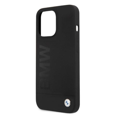 Etui BMW BMHMP13LSLBLBK iPhone 13 Pro / 13 6,1" czarny/black hardcase Silicone Signature Logo Magsafe