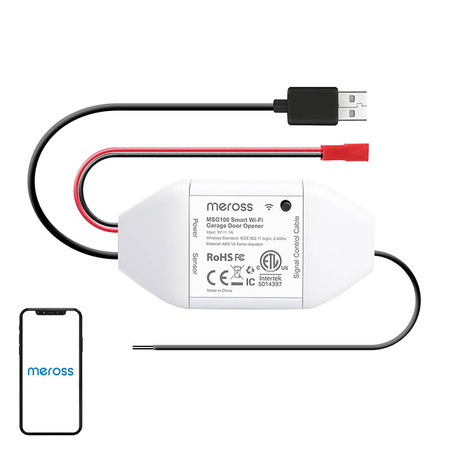 Sterownik bramy garażowej MEROSS MSG100HK HomeKit
