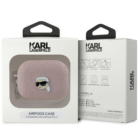 KARL LAGERFELD ETUI DO AIRPODS PRO 2 KLA2PGKIPP DO APPLE KARL HEAD MONOGRAM
