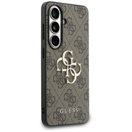 Etui Guess 4G Big Metal Logo do Samsung Galaxy S26 Plus brązowy