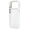 Etui Guess IML Shell Script Metal MagSafe do iPhone 17 Pro Max biały