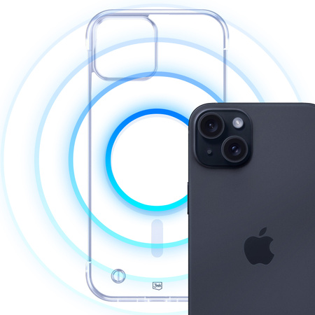 3MK JUST20G MAGCASE DO APPLE IPHONE 15 PLUS ETUI MAGNETYCZNE Z OCHRONĄ