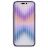 Silikonowe etui Nillkin CamShield Silky Silicone Case do iPhone 15 Pro z osłoną na aparat - jasnofioletowe