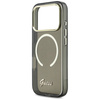 Etui Guess IML Script Metal MagSafe do iPhone 17 Pro czarny