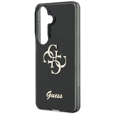 Etui Guess IML Big Metal 4G Script do    Samsung Galaxy S26 czarny