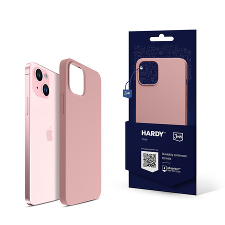 3MK HARDY SILICONE MAGCASE DO APPLE IPHONE 15 OCHRONA NA UPADKI Z MAGNETEM