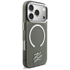 Etui Karl Lagerfeld IML KL Script Logo MagSafe do iPhone 17 Pro Max czarny