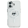 KARL LAGERFELD CASE DO IPHONE 16 6.1 DO MAGSAFE HARDCASE METAL CHOUPETTE