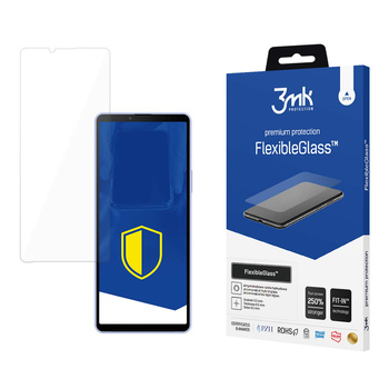 3MK SZKŁO HYBRYDOWE FLEXIBLEGLASS DO SONY XPERIA 10 VI Z PEŁNĄ OCHRONĄ