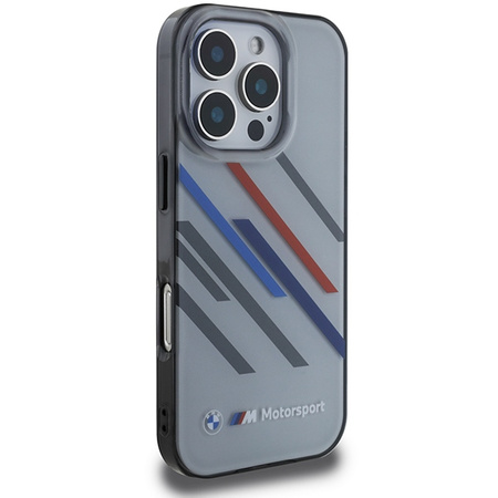 BMW ETUI HARDCASE MOTORSPORT IML RANDOM STRIPES DO IPHONE 16 PRO 6.3