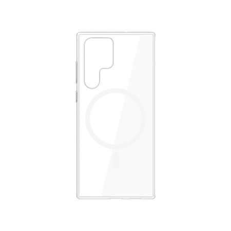 3MK ETUI CLEAR MAGCASE DO SAMSUNG GALAXY S23 ULTRA PRZEZROCZYSTY POKROWIEC