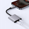 MCDODO PRZEJŚCIÓWKA ADAPTER LIGHTNING MINI JACK 3,5MM KABEL DO IPHONE 13 14