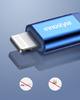 INNOSTYLE POWERFLEX KABEL USB-C LIGHTNING MFI SZYBKIEGO ŁADOWANIA DO IPHONE KEVLAR 2M NIEBIESKI