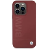 Etui BMW Silicone Big Logo MagSafe na iPhone 15 Pro - czerwone