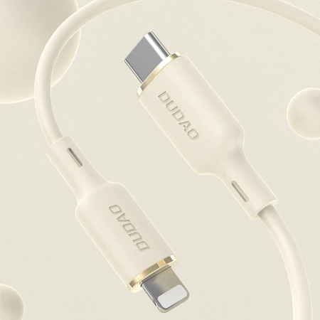 DUDAO KABEL USB-C DO LIGHTNING DO IPHONE 11 12 13 14 2M ZWIĘKSZONA TRWAŁOŚĆ