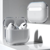 Etui do AirPods 2 / AirPods 1 sztywny mocny pokrowiec na słuchawki przezroczysty (case A)