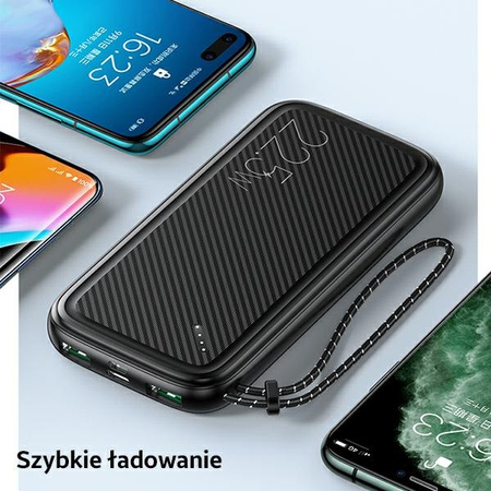 USAMS POWERBANK PB56 10000MAH DO TELEFONÓW SZYBKIE ŁADOWANIE 22.5W PD QC3.0