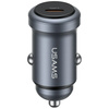 Ładowarka samochodowa USAMS CC321 Aluminium 30W PD USB-C tarnish